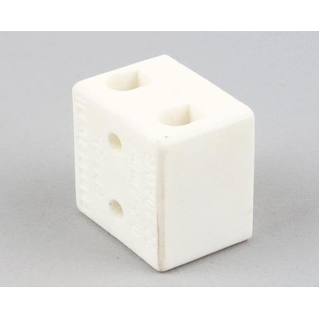 Bki Terminal Block, 2 Pole Ceramic TB0059
